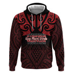 Personalised Keep Maori Wards New Zealand Hoodie Stronger Together Aotearoa Taniko - Aussie Hoodie