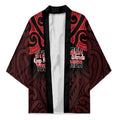 Personalised Keep Maori Wards New Zealand Kimono Stronger Together Aotearoa Taniko - Aussie Hoodie