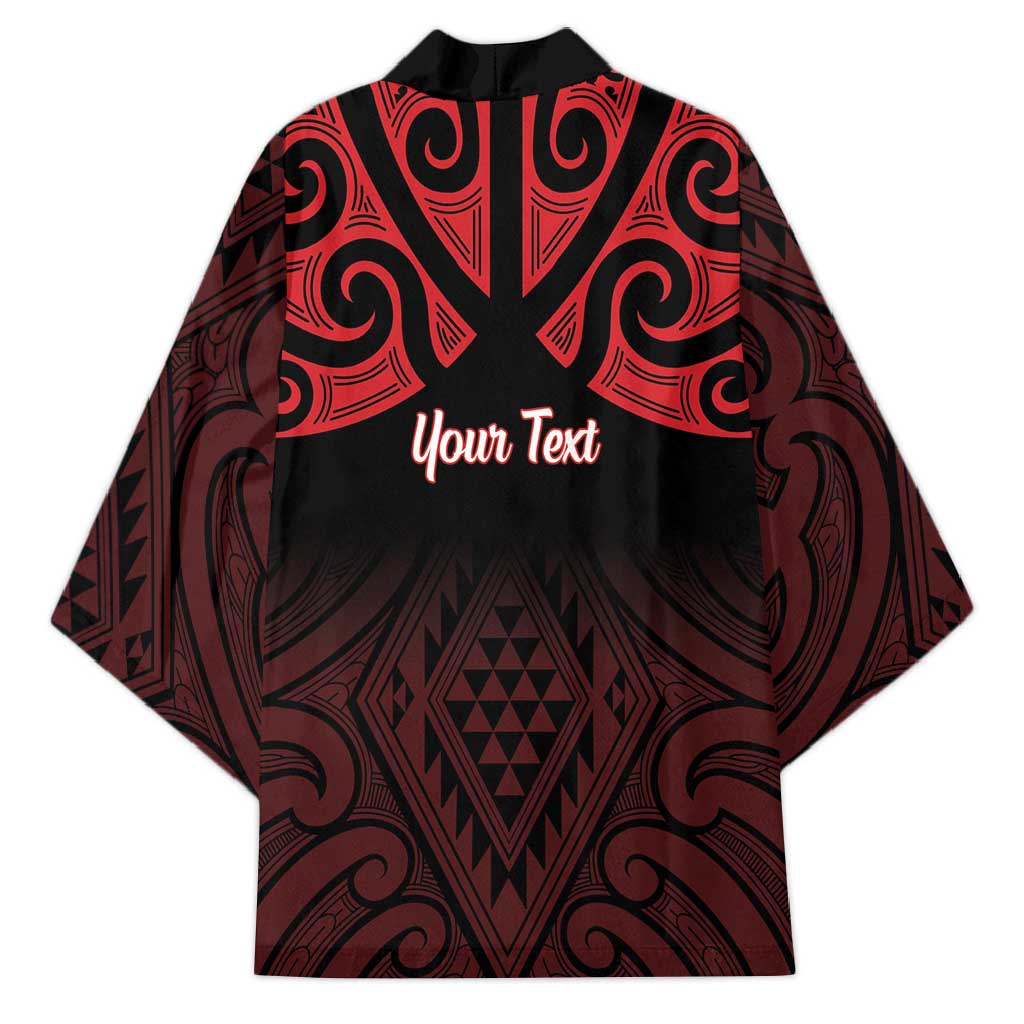 Personalised Keep Maori Wards New Zealand Kimono Stronger Together Aotearoa Taniko - Aussie Hoodie