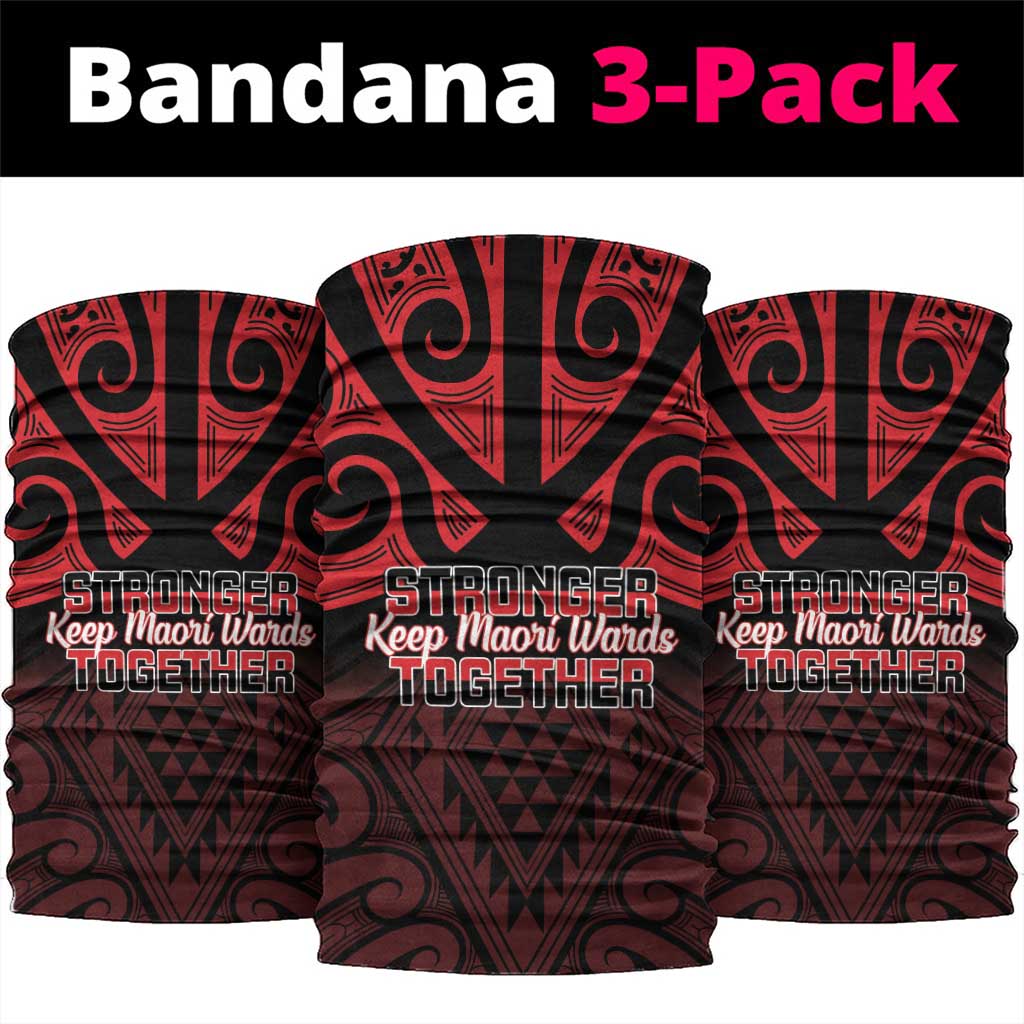 Keep Maori Wards New Zealand Neck Gaiter Stronger Together Aotearoa Taniko - Aussie Hoodie
