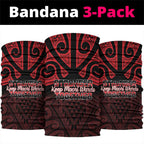 Keep Maori Wards New Zealand Neck Gaiter Stronger Together Aotearoa Taniko - Aussie Hoodie