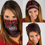 Keep Maori Wards New Zealand Neck Gaiter Stronger Together Aotearoa Taniko - Aussie Hoodie