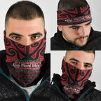 Keep Maori Wards New Zealand Neck Gaiter Stronger Together Aotearoa Taniko - Aussie Hoodie