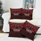 Keep Maori Wards New Zealand Pillow Cover Stronger Together Aotearoa Taniko - Aussie Hoodie