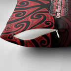 Keep Maori Wards New Zealand Pillow Cover Stronger Together Aotearoa Taniko - Aussie Hoodie