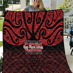 Keep Maori Wards New Zealand Quilt Stronger Together Aotearoa Taniko - Aussie Hoodie