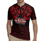 Personalised Keep Maori Wards New Zealand Rugby Jersey Stronger Together Aotearoa Taniko - Aussie Hoodie