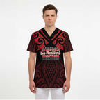 Personalised Keep Maori Wards New Zealand Scrub Top Stronger Together Aotearoa Taniko - Aussie Hoodie
