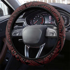 Keep Maori Wards New Zealand Steering Wheel Cover Stronger Together Aotearoa Taniko - Aussie Hoodie