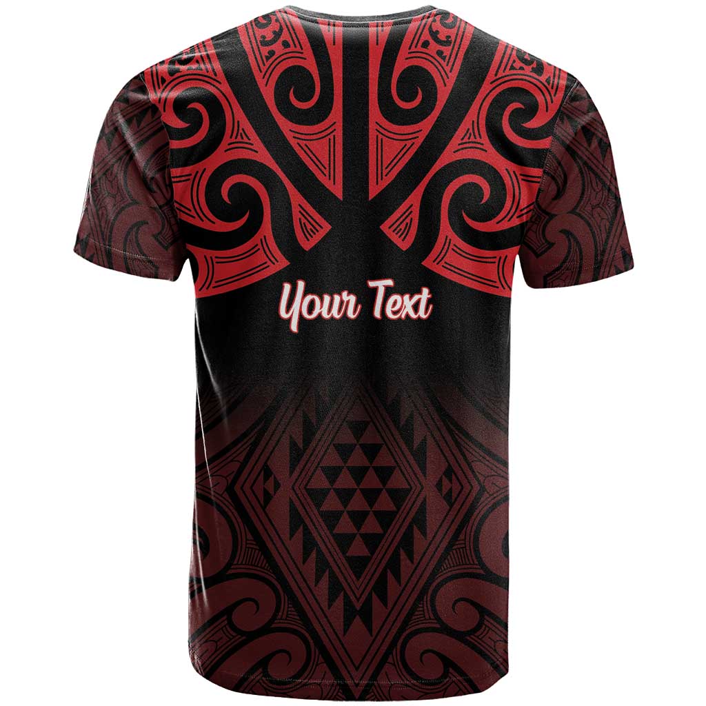 Personalised Keep Maori Wards New Zealand T Shirt Stronger Together Aotearoa Taniko - Aussie Hoodie