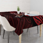 Keep Maori Wards New Zealand Tablecloth Stronger Together Aotearoa Taniko - Aussie Hoodie