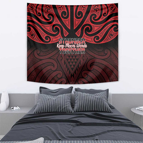 Keep Maori Wards New Zealand Tapestry Stronger Together Aotearoa Taniko - Aussie Hoodie