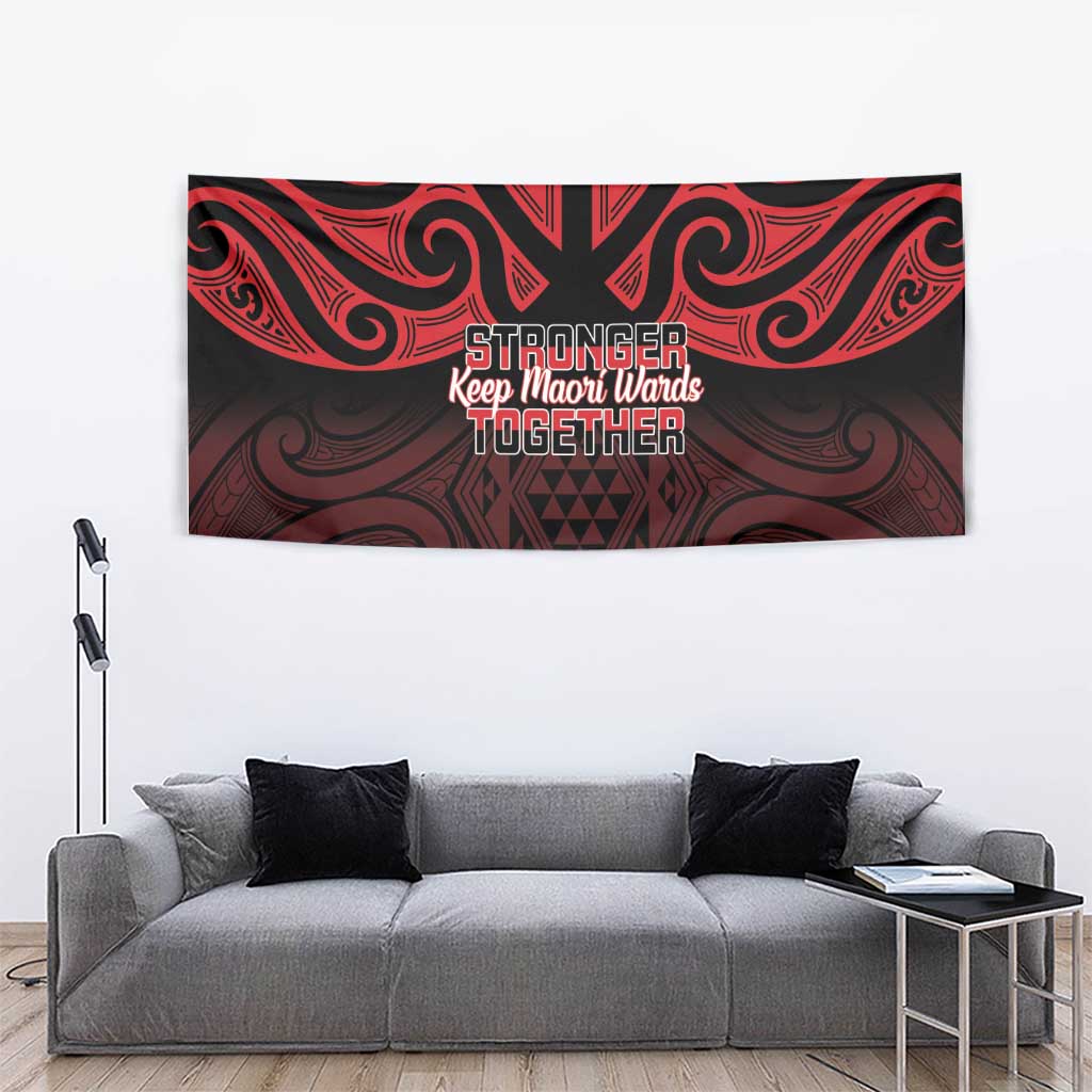 Keep Maori Wards New Zealand Tapestry Stronger Together Aotearoa Taniko - Aussie Hoodie