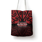 Keep Maori Wards New Zealand Tote Bag Stronger Together Aotearoa Taniko - Aussie Hoodie