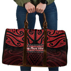 Keep Maori Wards New Zealand Travel Bag Stronger Together Aotearoa Taniko - Aussie Hoodie