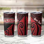 Personalised Keep Maori Wards New Zealand Tumbler Cup Stronger Together Aotearoa Taniko - Aussie Hoodie