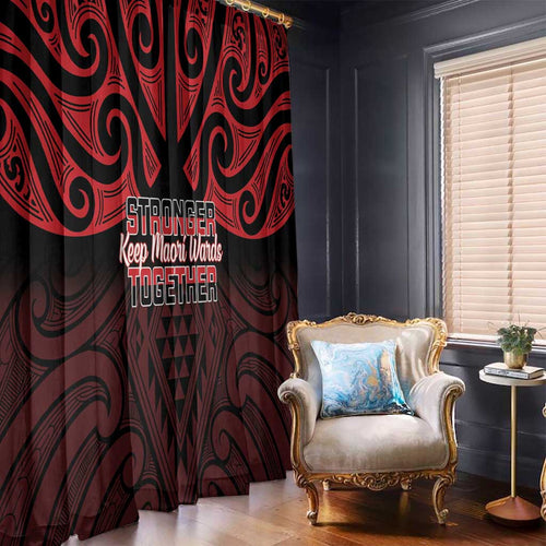 Keep Maori Wards New Zealand Window Curtain Stronger Together Aotearoa Taniko - Aussie Hoodie