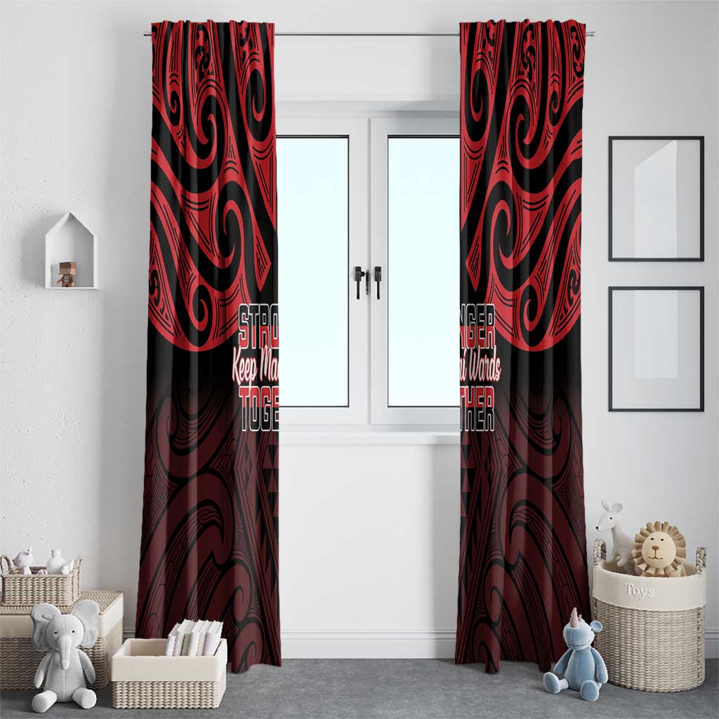 Keep Maori Wards New Zealand Window Curtain Stronger Together Aotearoa Taniko - Aussie Hoodie