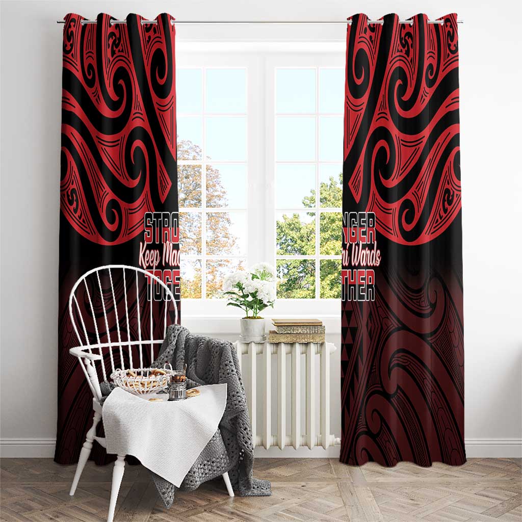 Keep Maori Wards New Zealand Window Curtain Stronger Together Aotearoa Taniko - Aussie Hoodie