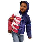 Japan and Scotland Rugby Custom Kid Hoodie Brave Blossoms Scottish Thistle Together