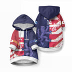 Japan and Scotland Rugby Custom Pet Hoodie Brave Blossoms Scottish Thistle Together
