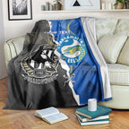 Custom Magpies Football And Eels Rugby Blanket Dynamic Style