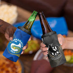 Custom Magpies Football And Eels Rugby 4 in 1 Can Cooler Tumbler Dynamic Style