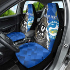 Custom Magpies Football And Eels Rugby Car Seat Cover Dynamic Style