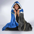 Custom Magpies Football And Eels Rugby Hooded Blanket Dynamic Style