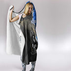Custom Magpies Football And Eels Rugby Hooded Blanket Dynamic Style