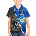 Custom Magpies Football And Eels Rugby Kid Hawaiian Shirt Dynamic Style