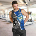 Custom Magpies Football And Eels Rugby Men Tank Top Dynamic Style