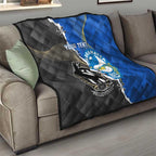 Custom Magpies Football And Eels Rugby Quilt Dynamic Style