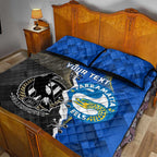 Custom Magpies Football And Eels Rugby Quilt Bed Set Dynamic Style