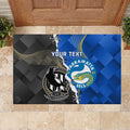 Custom Magpies Football And Eels Rugby Rubber Doormat Dynamic Style