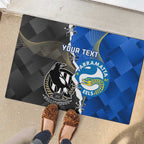 Custom Magpies Football And Eels Rugby Rubber Doormat Dynamic Style