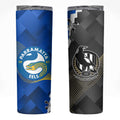 Custom Magpies Football And Eels Rugby Skinny Tumbler Dynamic Style