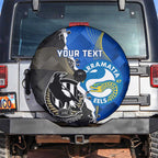 Custom Magpies Football And Eels Rugby Spare Tire Cover Dynamic Style
