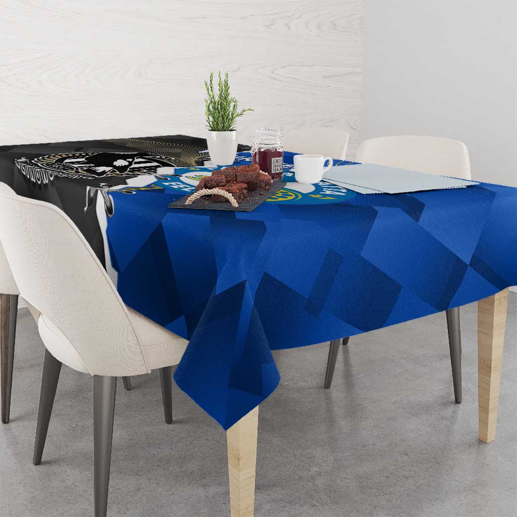 Custom Magpies Football And Eels Rugby Tablecloth Dynamic Style