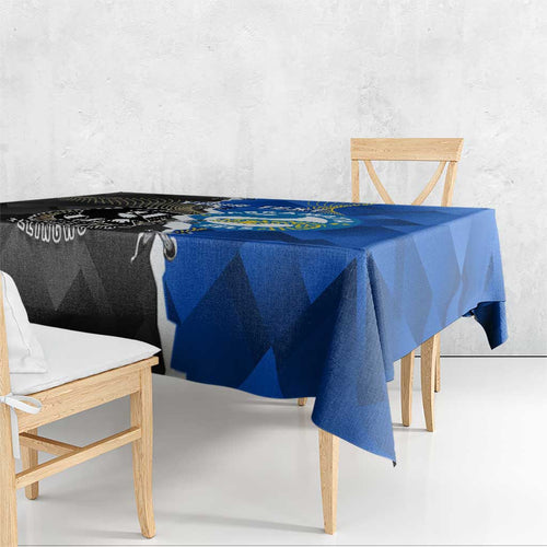 Custom Magpies Football And Eels Rugby Tablecloth Dynamic Style