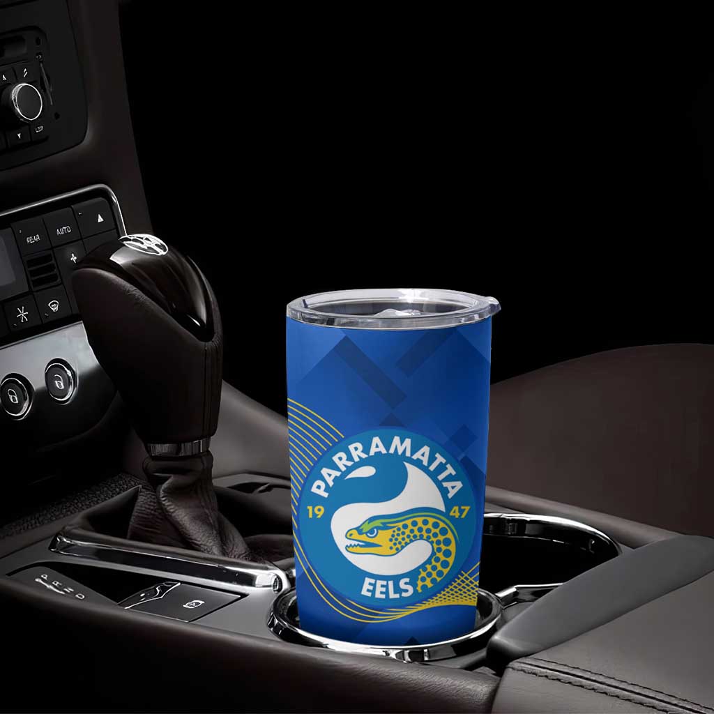 Custom Magpies Football And Eels Rugby Tumbler Cup Dynamic Style