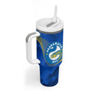 Custom Magpies Football And Eels Rugby Tumbler With Handle Dynamic Style