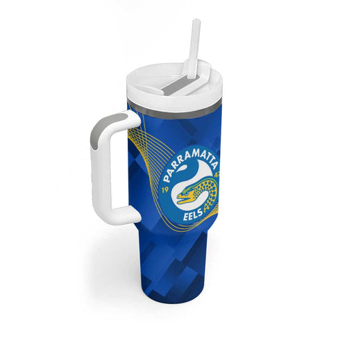 Custom Magpies Football And Eels Rugby Tumbler With Handle Dynamic Style
