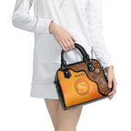 Custom Perth Scorchers Shoulder Handbag Indigenous Art - Grunge Style