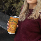 Custom Perth Scorchers Tumbler Cup Indigenous Art - Grunge Style
