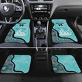 Custom Brisbane Heat Car Mats Indigenous Art - Grunge Style