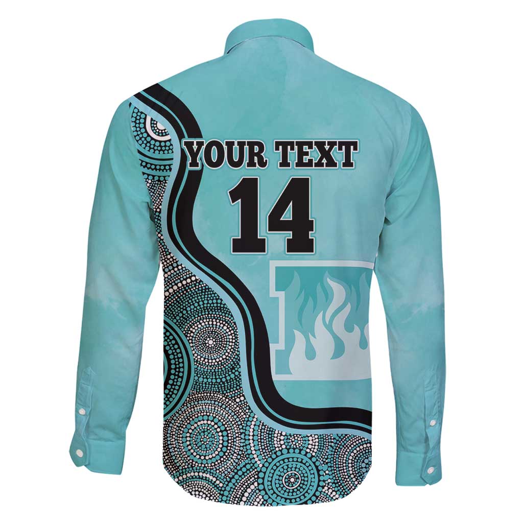 Custom Brisbane Heat Family Matching Off Shoulder Maxi Dress and Hawaiian Shirt Indigenous Art - Grunge Style