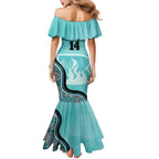 Custom Brisbane Heat Mermaid Dress Indigenous Art - Grunge Style