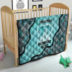 Custom Brisbane Heat Quilt Indigenous Art - Grunge Style