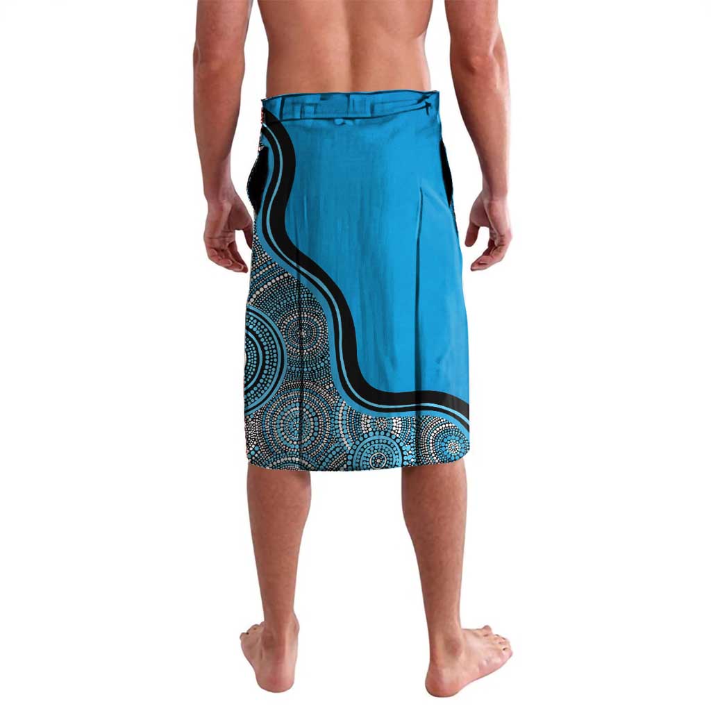 Custom Adelaide Strikers Lavalava Indigenous Art - Grunge Style